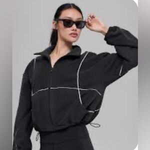 ALO Yoga Polar Fleece game time full zip Jacket, BRAND NEW WITH TAGS!